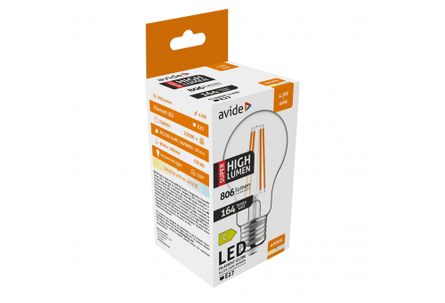 LED Filament Globe 4.9W E27 A60 NW 4000K Super High Lumen