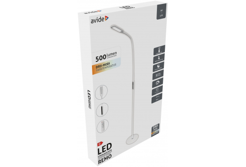 LED Állólámpa Remo 9W CCT Fehér