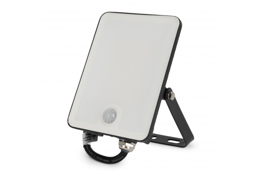 LED Reflektor Slim PIR mozgásérzékelő szenzorral, SMD 30W NW 4000K