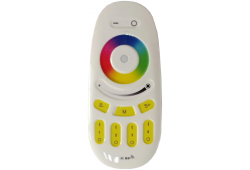 LED Szalag 12-24V RGB+W 4 Zónás RF Touch Távirányító a 288W-os vezérlőhöz