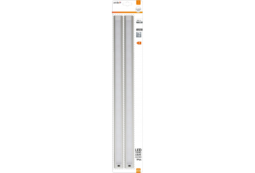 LED Szalag Szekrény Lámpa 9W SMD2835 4000K IP44 2X600mm + Szenzor