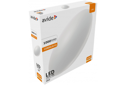 Avide LED Ceiling Lamp Oyster Cordelia V2 12W 280*65mm NW 4000K