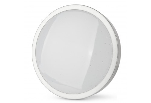 LED Mennyezeti Lámpa Pandora V2 Csillagos Ezüst 15W 280*40mm NW 4000K