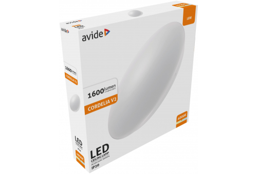 LED Mennyezeti Lámpa Cordelia V2 18W 330*65mm NW