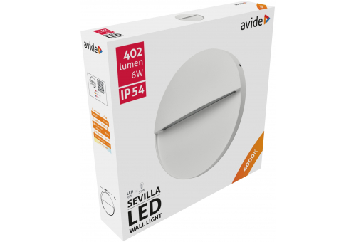 Kültéri lépcső lámpa Sevilla LED 6W NW IP54 16cm