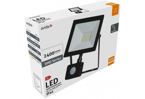 Value LED Reflektor Slim SMD 30W NW PIR