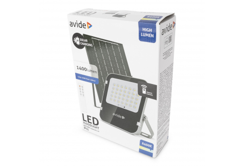 LED Szolár Reflektor CW 6400K, 100W, Szétválasztható Panel 10W/5V, Cserélhető Akkumulátor, IP65, Távirányítóval