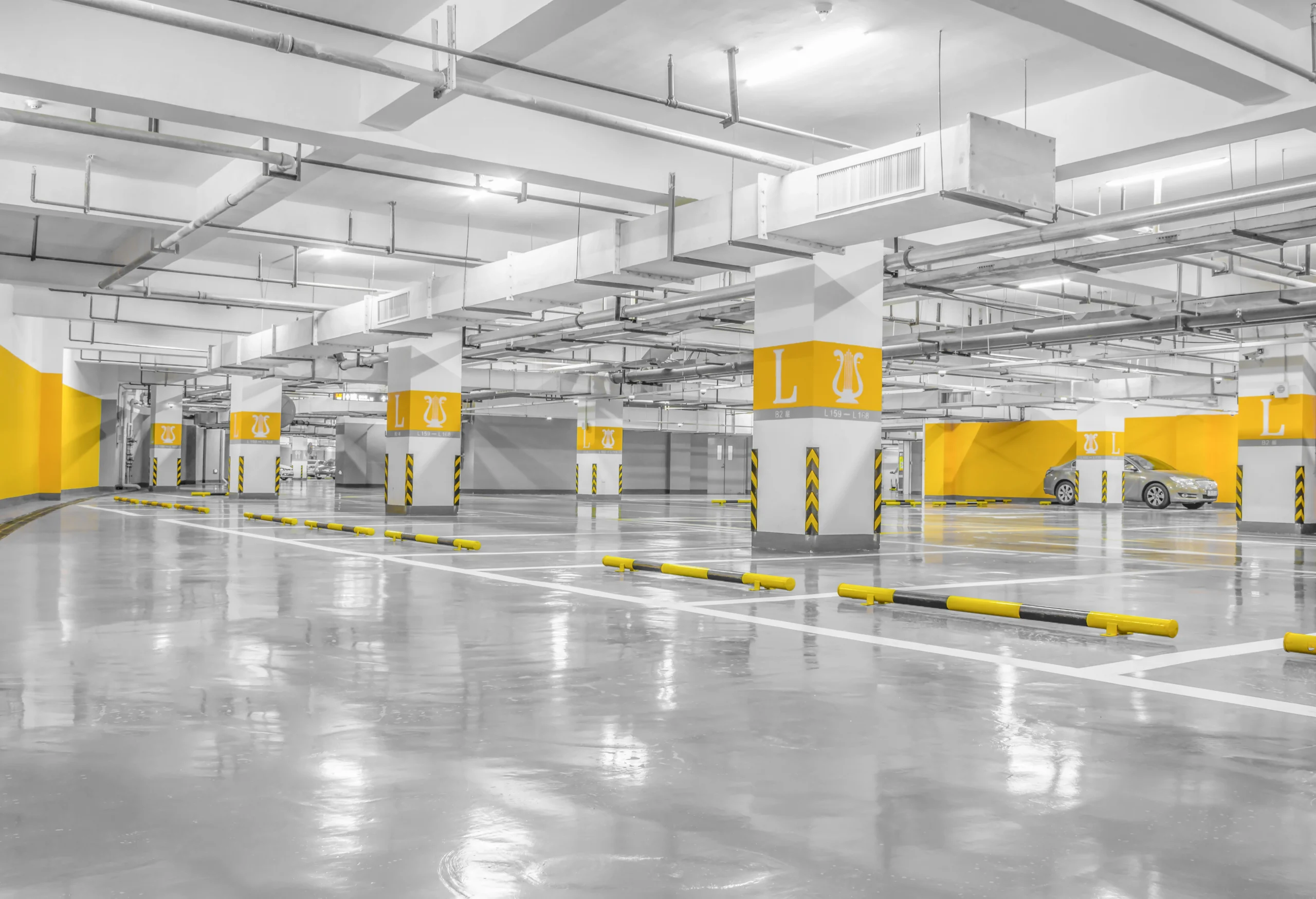 empty-space-car-park-interior-night